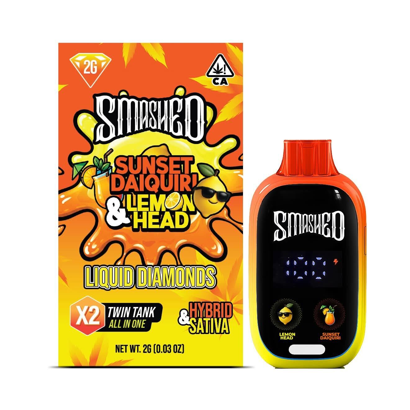 Sunset Daiquri x Lemon Head